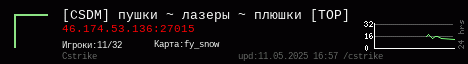 [CSDM] пушки ~ лазеры ~ плюшки [TOP]